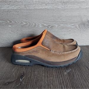 Cole Haan Country Nike Air Brown Suede Slip On Loafers Shoes ladies Size 5.5 B